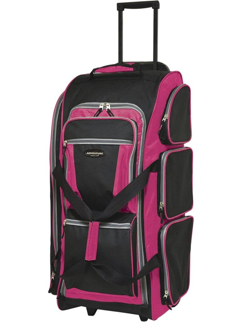 Spacious 30" Multi-Pocket Rolling Duffel Bag for Travel & Adventure